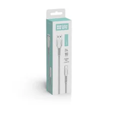 Кабель Colorway USB Type-C (line-drawing) 2.4А 1 м White (CW-CBUC029-WH)
