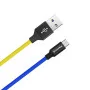 Кабель Colorway USB - micro-USB (national) 2.4А 1 м Синьо-жовтий (CW-CBUM052-BLY) Кабель Colorway USB - micro-USB (national) 2.4А 1 м Синьо-жовтий (CW-CBUM052-BLY)
