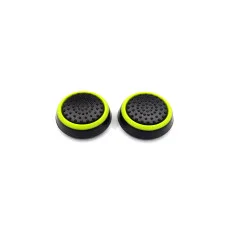 Силіконові накладки на стіки PS5, Xbox BlackLightGreen