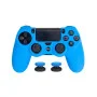 Чехол для DualShock 4 Dobe PREMIUM голубой Чехол для DualShock 4 Dobe PREMIUM голубой