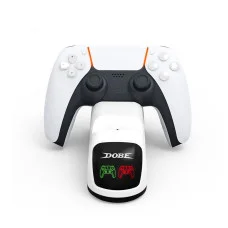 Зарядная станция для DualSense Dobe TP5-0515B белая