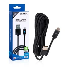 Кабель USB Type-C чорний 3 м. Dobe TY-0803B