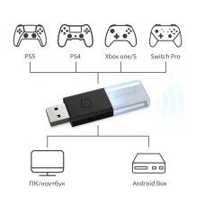 USB Bluetooth адаптер-ресивер для геймпада Dobe TY-1803