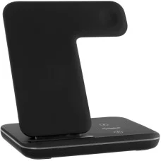 Бездротовий зарядний пристрій Gelius Wireless Charger 3in1 15W GP-AWC01 Black