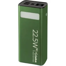 Повербанк Gelius Lightstone GP-PB300 30000mAh QC+PD (22.5W) Green