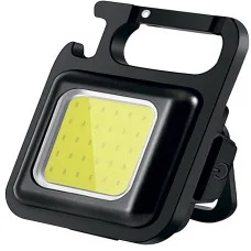 Ліхтарик брелок з акумулятором Gelius 3 в 1 GP-FK001 Black