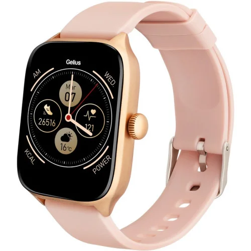 Смарт годинник Gelius GP-SW012 (Amazwatch GTS) Gold Rose