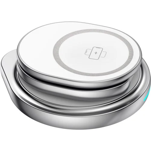 Бездротовий зарядний пристрій Gelius Foldy 3в1 15W GP-WC011 White