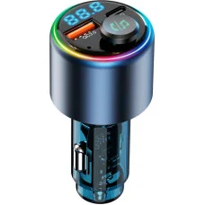FM-модулятор Gelius Play GP-FMT050s 30W PD/18W QC (RGB)