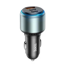 Автомобільний зарядний пристрій HOCO NZ9 Galloper 95W three-port(2C1A) car charger set(Type-C to Type-C) Black