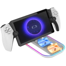 Зарядна станція для PlayStation Portal та 2 DualSense з RGB