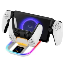 Зарядна станція для PlayStation Portal та DualSense з RGB