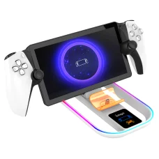 Зарядна станція для PlayStation Portal та DualSense з RGB