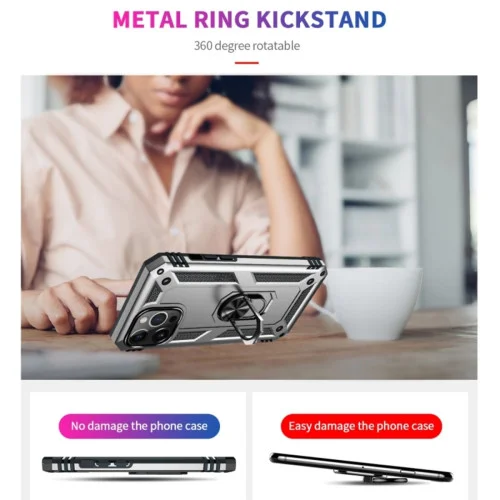 Чехол для смартфона Cosmic Robot Ring for Apple iPhone 14 Pro Silver (Roboti14PS..
