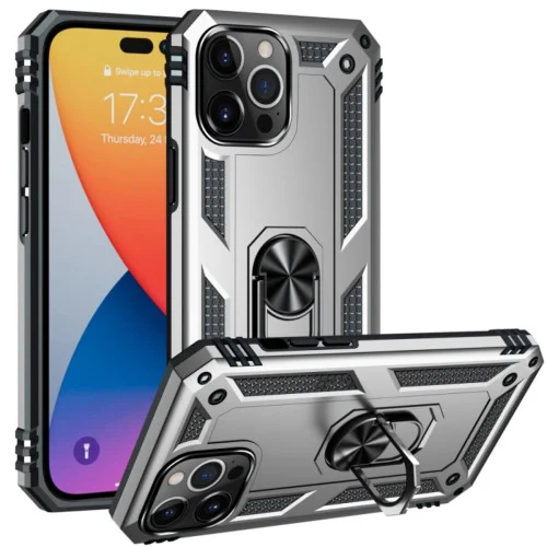 Чехол для смартфона Cosmic Robot Ring for Apple iPhone 14 Pro Max Silver (Roboti14PMSilver)