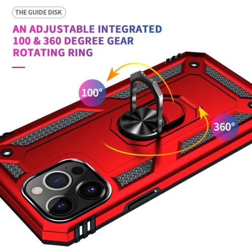 Чехол для смартфона Cosmic Robot Ring for Apple iPhone 14 Pro Max Red (Roboti14P..