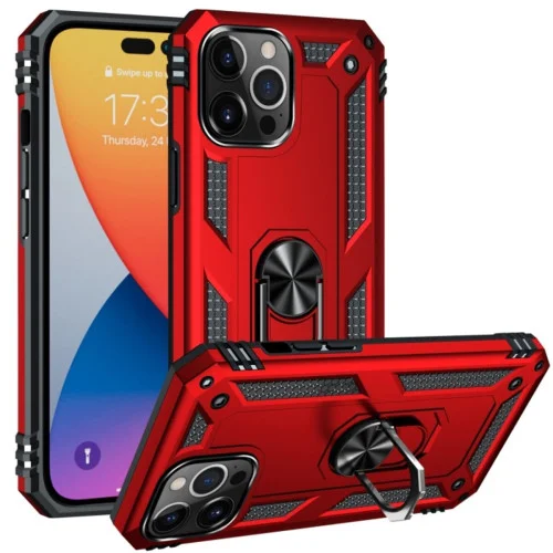 Чехол для смартфона Cosmic Robot Ring for Apple iPhone 14 Pro Max Red (Roboti14P..