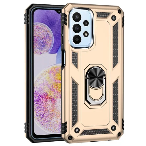 Чехол для смартфона Cosmic Robot Ring for Samsung Galaxy A23 4G Gold (RobotA23Go..
