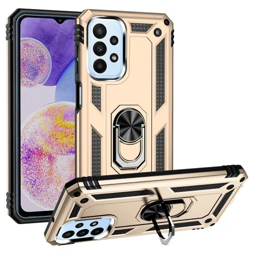 Чехол для смартфона Cosmic Robot Ring for Samsung Galaxy A23 4G Gold (RobotA23Go..