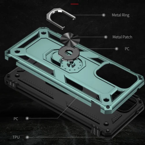 Чехол для смартфона Cosmic Robot Ring for Samsung Galaxy A33 5G Army Green (Robo..