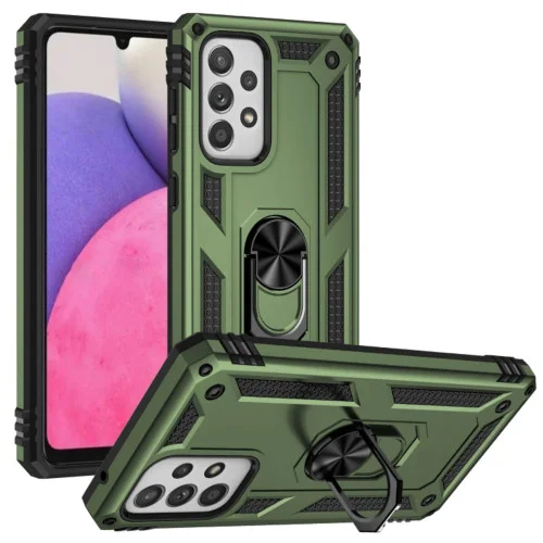 Чехол для смартфона Cosmic Robot Ring for Samsung Galaxy A33 5G Army Green (Robo..