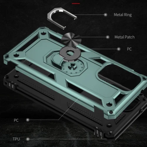 Чехол для смартфона Cosmic Robot Ring for Samsung Galaxy A53 5G Army Green (Robo..