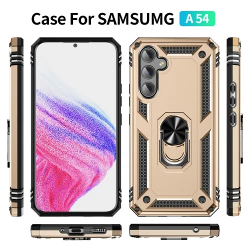 Чехол для смартфона Cosmic Robot Ring for Samsung Galaxy A54 5G Gold (RobotA54Go..
