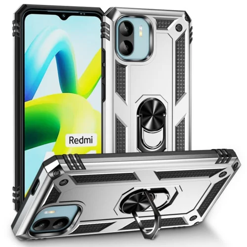 Чехол для смартфона Cosmic Robot Ring for Xiaomi Redmi A1/A2 Silver (RobotXA1Silver)