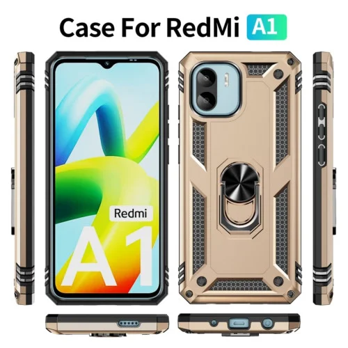 Чехол для смартфона Cosmic Robot Ring for Xiaomi Redmi A1/A2 Gold (RobotXA1Gold)..