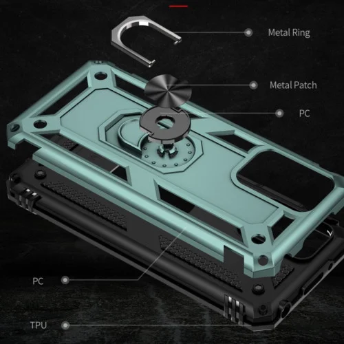 Чохол для смартфона Cosmic Robot Ring for Xiaomi Redmi 10 Army Green (RobotXR10A..