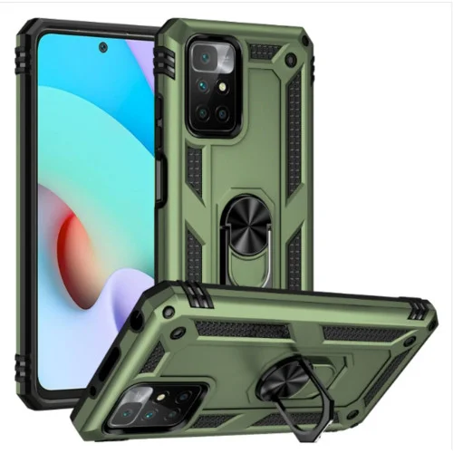 Чохол для смартфона Cosmic Robot Ring for Xiaomi Redmi 10 Army Green (RobotXR10A..