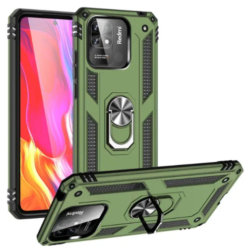 Чехол для смартфона Cosmic Robot Ring for Xiaomi Redmi 10C Army Green (RobotXR10CArmy)
