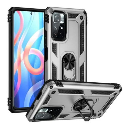 Чехол для смартфона Cosmic Robot Ring for Xiaomi Redmi Note 11/Note 11S Silver (RobotXRN11Silver)