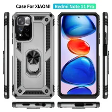 Чохол для смартфона Cosmic Robot Ring for Xiaomi Redmi Note 11/Note 11S Silver (RobotXRN11Silver)
