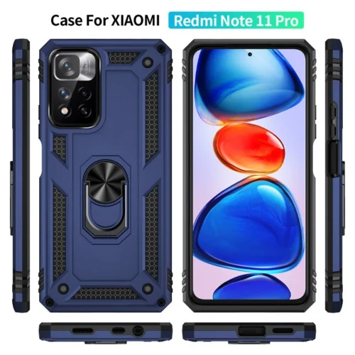 Чехол для смартфона Cosmic Robot Ring for Xiaomi Redmi Note 11/Note 11S Blue (Ro..
