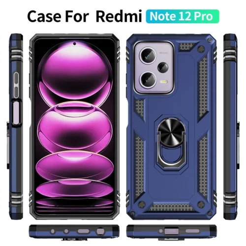 Чехол для смартфона Cosmic Robot Ring for Xiaomi Redmi Note 12 Pro 5G Blue (Robo..