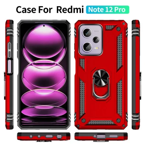 Чехол для смартфона Cosmic Robot Ring for Xiaomi Redmi Note 12 Pro 5G Red (Robot..