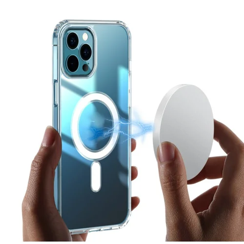 Чехол Cosmic Acrylic MagSafe HQ for Apple iPhone 12 Pro Max Transparent (Acrili1..