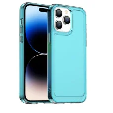 Чехол для смартфона Cosmic Clear Color 2 mm for Apple iPhone 14 Pro Max Transparent Blue (ClearColori14PMTrBlue)
