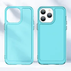 Чохол для смартфона Cosmic Clear Color 2 mm for Apple iPhone 14 Pro Max Transparent Blue (ClearColori14PMTrBlue)