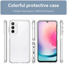 Чохол для смартфона Cosmic Clear Color 2 mm for Samsung Galaxy A24 4G Transparent (ClearColorA24Tr)