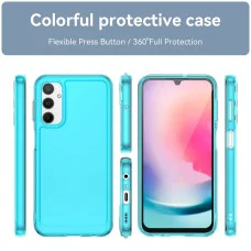 Чохол для смартфона Cosmic Clear Color 2 mm for Samsung Galaxy A24 4G Transparent Blue (ClearColorA24TrBlue)