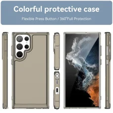 Чохол для смартфона Cosmic Clear Color 2 mm for Samsung Galaxy S23 Ultra Transparent Black (ClearColorS23UTrBlack)
