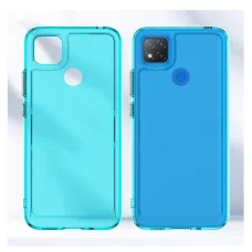 Чохол для смартфона Cosmic Clear Color 2 mm for Xiaomi Redmi 9C Transparent Blue (ClearColorXR9CTrBlue)