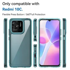 Чохол для смартфона Cosmic Clear Color 2 mm for Xiaomi Redmi 10C Transparent Blue (ClearColorXR10CTrBlue)