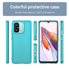 Чохол для смартфона Cosmic Clear Color 2 mm for Xiaomi Redmi 12C Transparent Blue (ClearColorXR12CTrBlue)