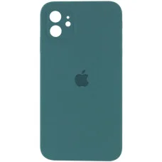 Чехол для смартфона Silicone Full Case AA Camera Protect for Apple iPhone 12 Pine Green (FullAAi12-46)
