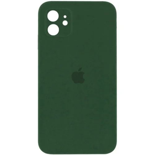 Чехол для смартфона Silicone Full Case AA Camera Protect for Apple iPhone 12 Atrovirens (FullAAi12-40)