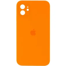 Чехол для смартфона Silicone Full Case AA Camera Protect for Apple iPhone 12 Orange (FullAAi12-52)