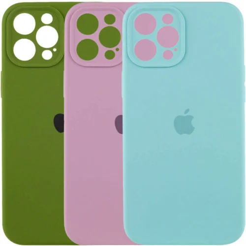 Чехол для смартфона Silicone Full Case AA Camera Protect for Apple iPhone 12 Pro..